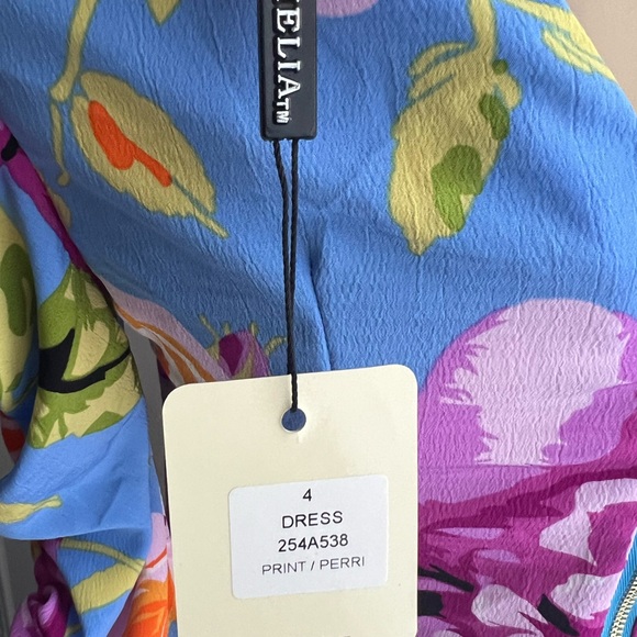 NWT Amelia Dress, Size 4, Print/Perri - Picture 4 of 5